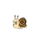 A lazy snail（個別スタンプ：24）