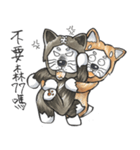 Akita dog Arnold and Akita dog chubby（個別スタンプ：22）