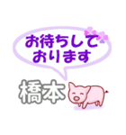 橋本「はしもと」さん専用。日常会話（個別スタンプ：9）