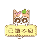 tea cat - daily 2（個別スタンプ：3）