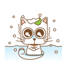 tea cat - daily 2（個別スタンプ：15）