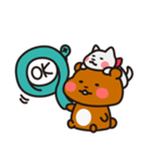 Brownie ＆ Shiba inu stickers by Mia（個別スタンプ：2）