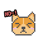 PERLER BEADS DOGS(English)（個別スタンプ：5）