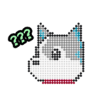 PERLER BEADS DOGS(English)（個別スタンプ：15）