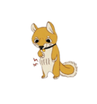 Shiba sticker part 1（個別スタンプ：7）