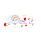 happy love valentine's（個別スタンプ：2）