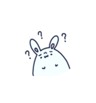 Frown Bunny（個別スタンプ：9）