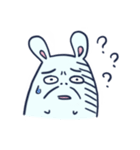 Frown Bunny（個別スタンプ：22）