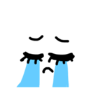 unhappy face :(（個別スタンプ：6）