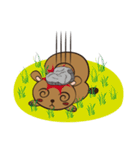 The Little Squirrel- Bebe（個別スタンプ：5）