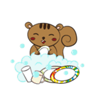 The Little Squirrel- Bebe（個別スタンプ：16）