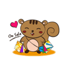 The Little Squirrel- Bebe（個別スタンプ：21）