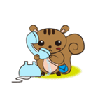 The Little Squirrel- Bebe（個別スタンプ：22）