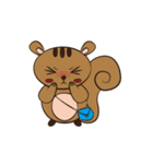 The Little Squirrel- Bebe（個別スタンプ：25）