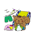 The Little Squirrel- Bebe（個別スタンプ：30）