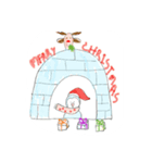 cute merry christmad（個別スタンプ：5）