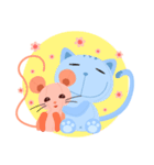 cat ＆ mouse sweet love（個別スタンプ：3）