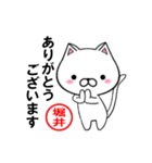 超★堀井(ほりい・ホリイ)なネコ（個別スタンプ：22）