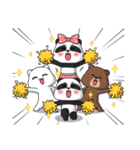 RuriPanda and LilyPanda2（個別スタンプ：8）