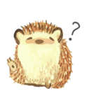 Puff is hedgehog（個別スタンプ：11）