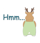 Chubby deer（個別スタンプ：3）