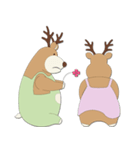 Chubby deer（個別スタンプ：11）