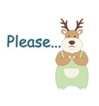 Chubby deer（個別スタンプ：13）