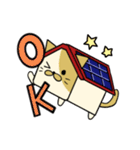 きりにゃん 太陽光発電ねこ（個別スタンプ：5）