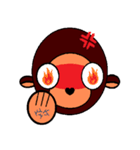 Circle monkey（個別スタンプ：9）