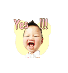 Baby cute boy sticker.（個別スタンプ：3）