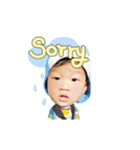 Baby cute boy sticker.（個別スタンプ：5）