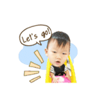 Baby cute boy sticker.（個別スタンプ：12）