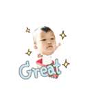 Baby cute boy sticker.（個別スタンプ：18）