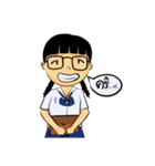 Student v.1 by kruthai.club（個別スタンプ：7）