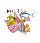 ギャルねこ（個別スタンプ：17）