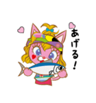 ギャルねこ（個別スタンプ：18）