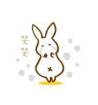 rabbit pregnant（個別スタンプ：18）