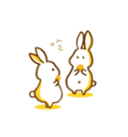 rabbit pregnant（個別スタンプ：31）