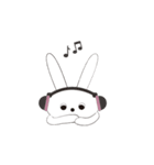 Moon bunny(Daily Life)（個別スタンプ：14）