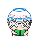 ricebowlhead emoji (ENG version)（個別スタンプ：1）