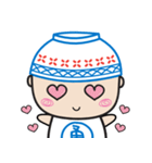 ricebowlhead emoji (ENG version)（個別スタンプ：4）
