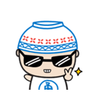 ricebowlhead emoji (ENG version)（個別スタンプ：12）