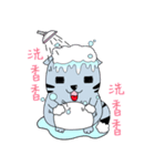 CUTE LULU MOMO CAT DOG（個別スタンプ：6）