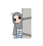 Hijab and girl V.2（個別スタンプ：25）