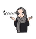 Hijab and girl V.2（個別スタンプ：28）