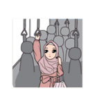 Hijab and girl V.2（個別スタンプ：33）