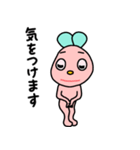 かの子さんはバイト中です。（個別スタンプ：24）