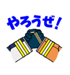 消防士の手（個別スタンプ：24）