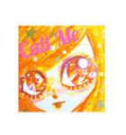Colorful☆riri girl（個別スタンプ：1）