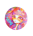 Colorful☆riri girl（個別スタンプ：4）